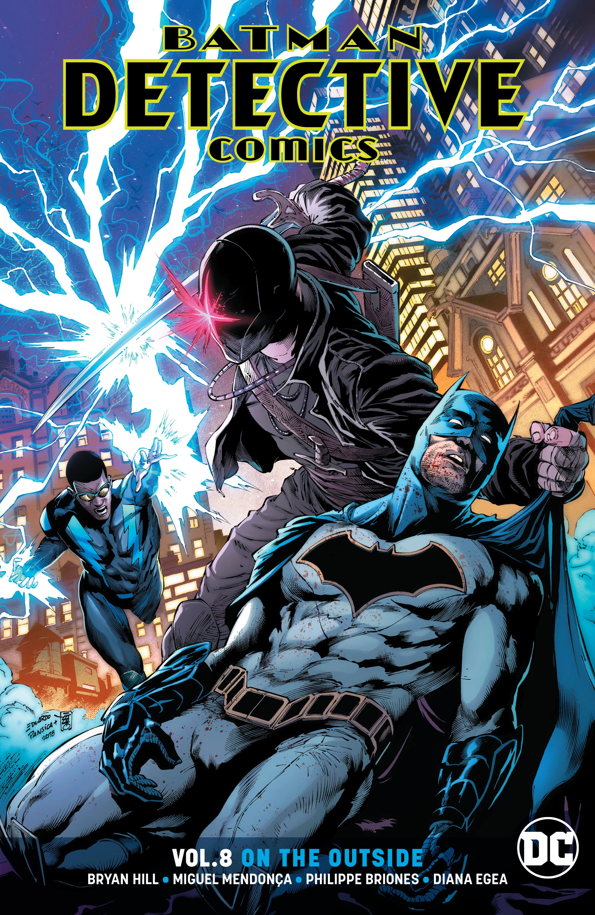 Batman - Detective Comics Vol. 8: On the Outside (DC, 2018) cover